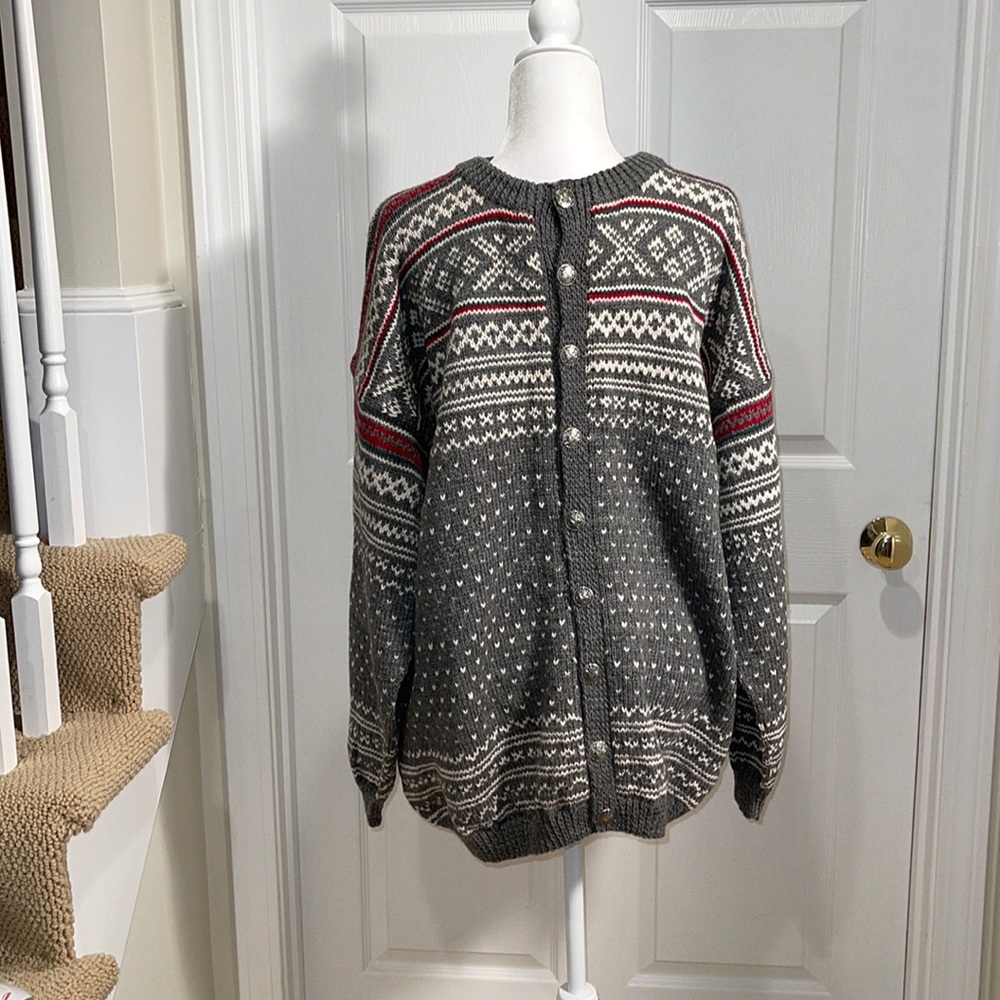 NWOT, Swedish hand knit, soft wool sweater.